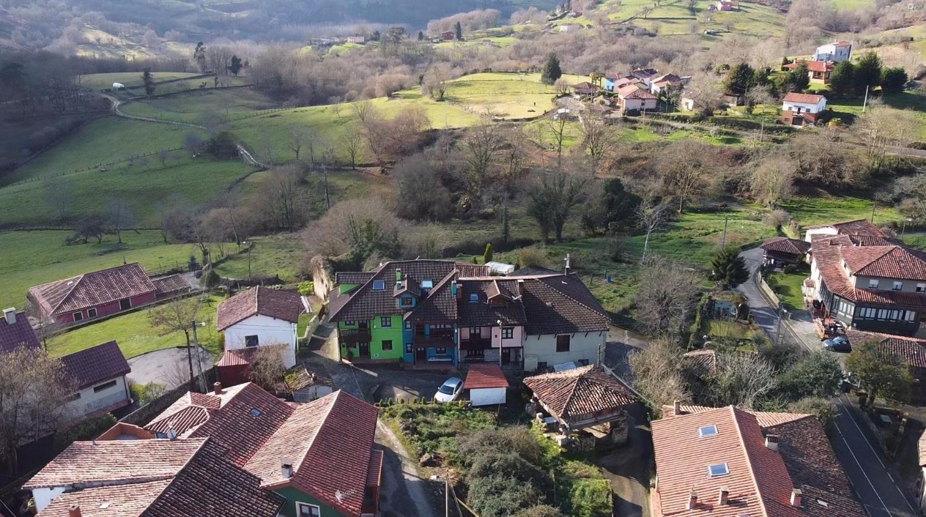El Balcon Del Horreo Villa Pilona Exterior photo